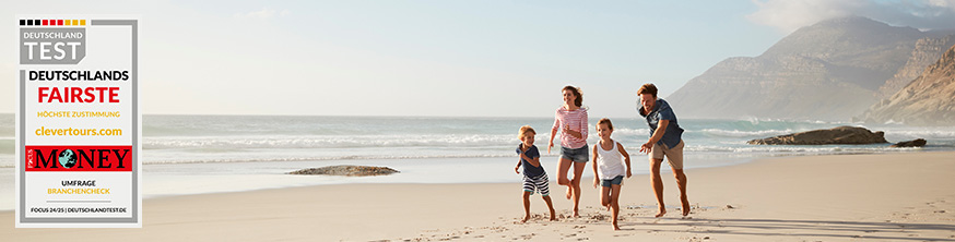 Testsieger Reisebüro Clevertours