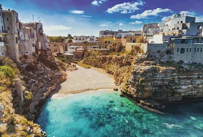 Apulien Rundreise - Polignano a Mare