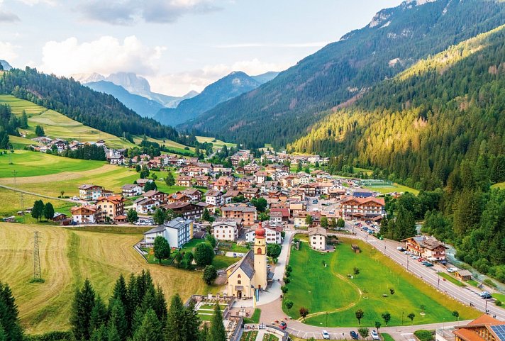 Park Hotel Avisio - Blick auf Soraga