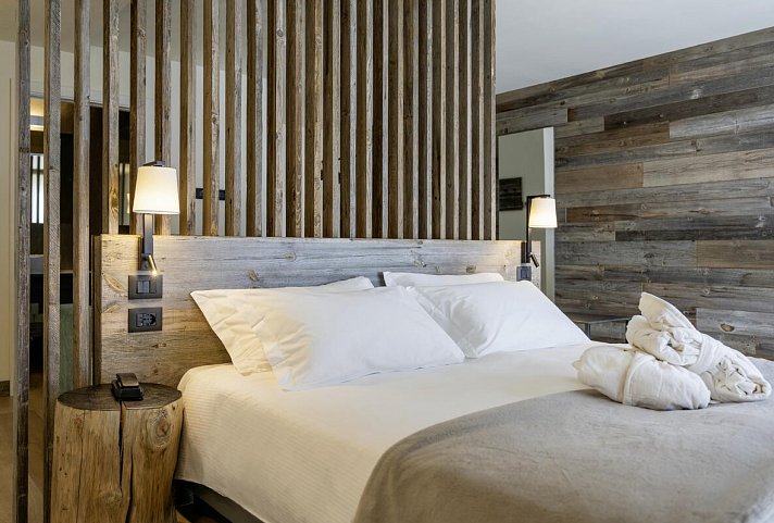 Hotel Delle Alpi - Wohnbeispiel Juniorsuite (Zimmercodierung JB9)