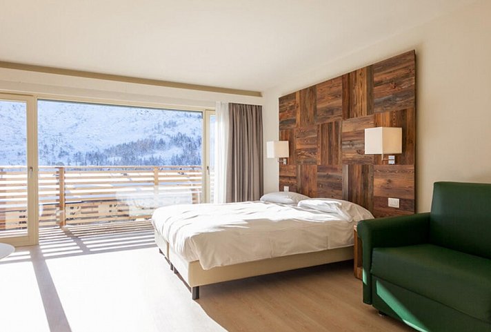 Hotel Delle Alpi - Wohnbeispiel Juniorsuite (Zimmercodierung JB9)