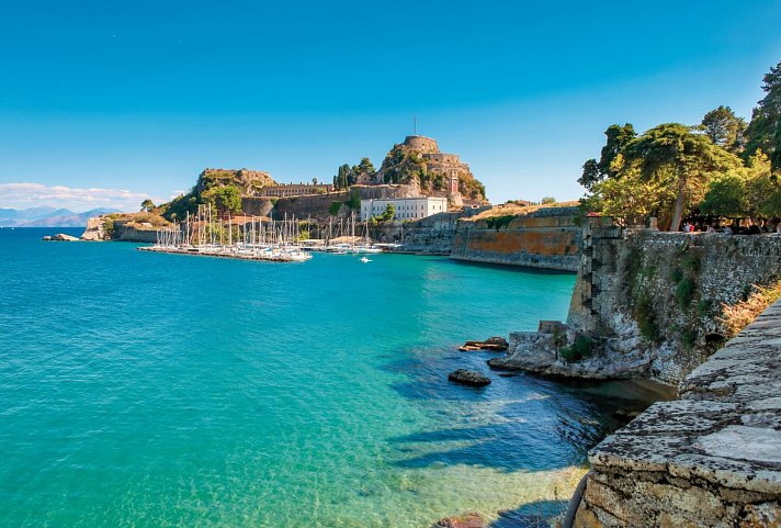 Segelkreuzfahrt Griechenland - Alte Festung von Korfu-Stadt
