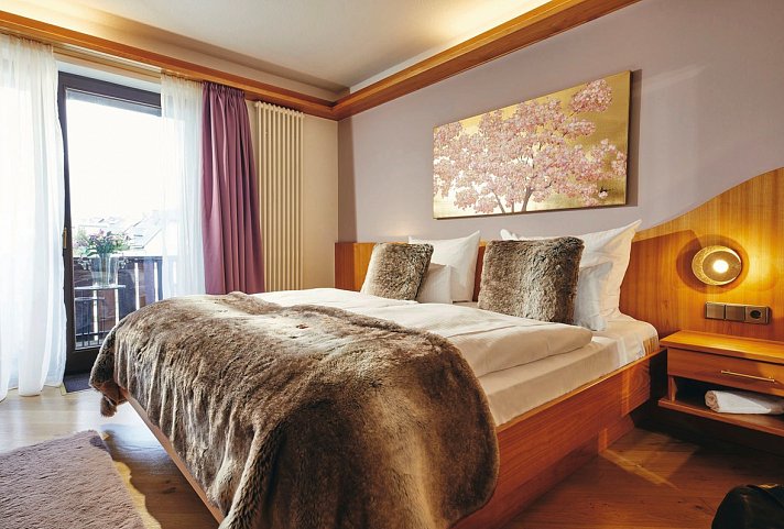 Hotel Liebesglück Winterberg - Wohnbeispiel Doppelzimmer (Zimmercodierung DB1)