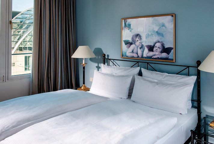 Hotel Elbflorenz Dresden - Wohnbeispiel Doppelzimmer Standard (Zimmercodierungen DG1, DG2 & DB7)