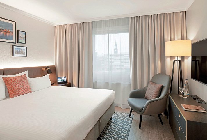 Bilderberg Bellevue Hotel Dresden - Wohnbeispiel Doppelzimmer Standard (Zimmercodierungen DG1 & DB1)