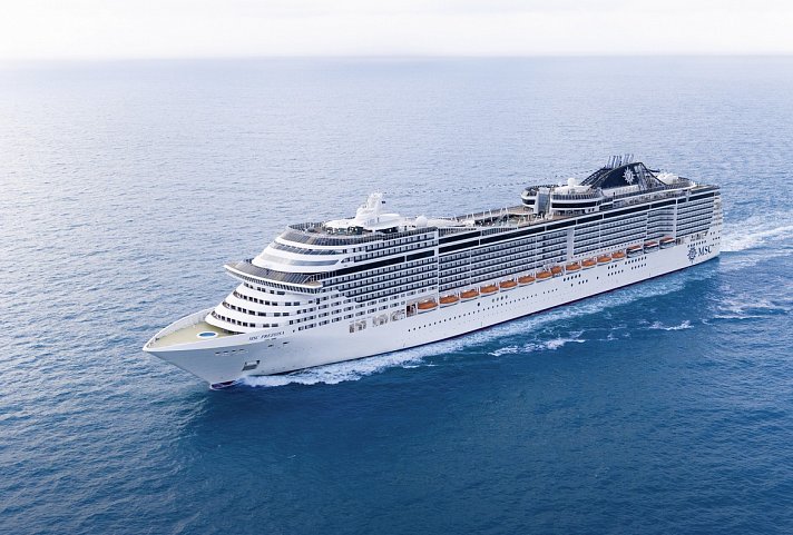 Kreuzfahrt Island & Schottland inkl. Bahn - MSC Preziosa