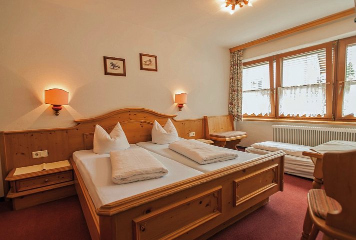 Gasthof Hoppeter - Wohnbeispiel Doppelzimmer (Zimmercodierung DB1)