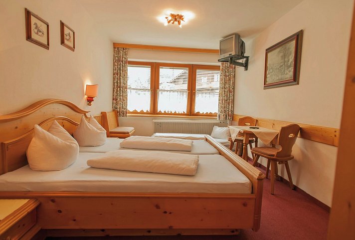 Gasthof Hoppeter - Wohnbeispiel Doppelzimmer (Zimmercodierung DB1)