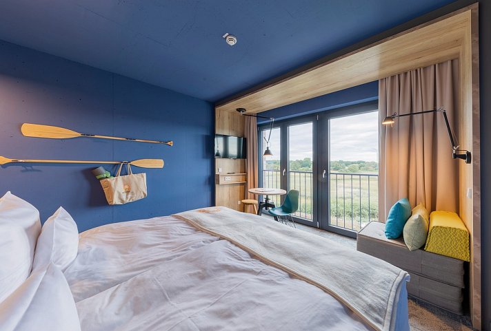 arborea Marina Resort - Wohnbeispiel Doppelzimmer Landblick (Zimmercodierung DB1)