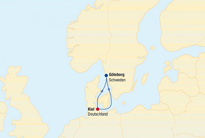 Minitrip Kiel-Göteborg