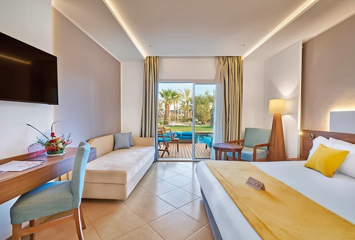 Sentido Marillia Resort & Spa - Wohnbeispiel Doppelzimmer Swim-Up (Zimmercodierung DBQ)