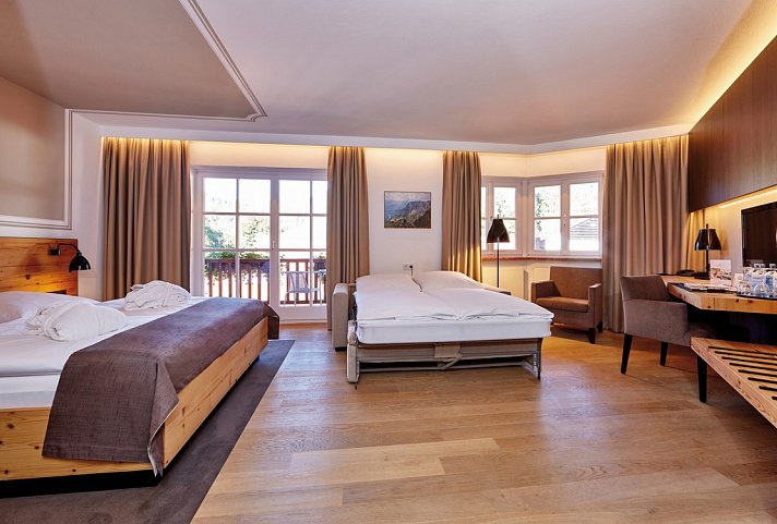 Hotel Das BADERSEE (Zugspitze) - Familienzimmer (Zimmercodierung FB9)