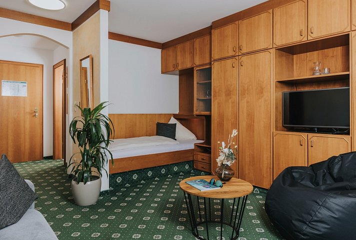 Ortner´s Haus Anger - Wohnbeispiel Einzelzimmer (Zimmercodierung EB8)