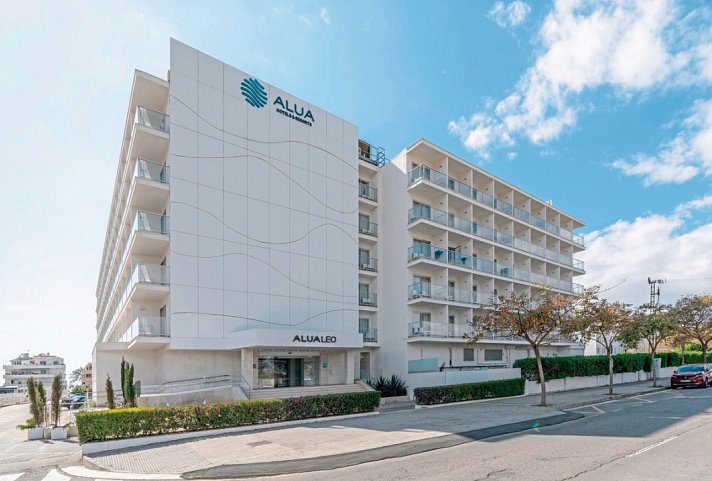 Mallorca Frühlingserwachen - Hotel Alua Leo - Blick auf das Hotel Alua Leo