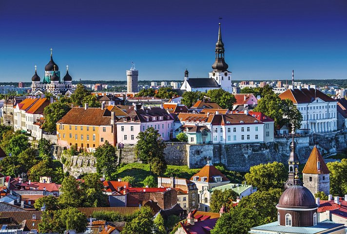 Baltikum Rundreise - Panorama Tallinn