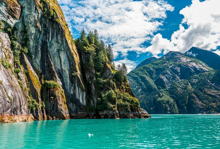 Fjordlandschaft am Tracy Arm in Alaska
