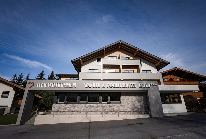 Wander- und Familienhotel Erika - Wander- und Familienhotel Erika, Hoteleingang