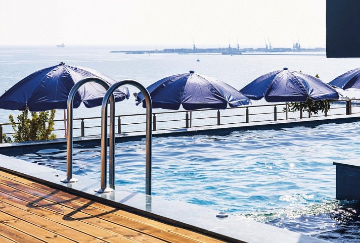 Hotel Ajsel - Hotel Ajsel Dachterrasse