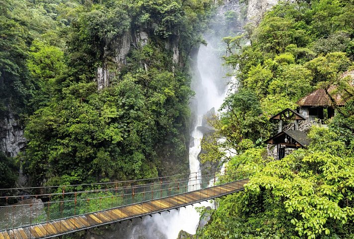 Ecuador & Galapagos Rundreise - El Pailon del Diablo