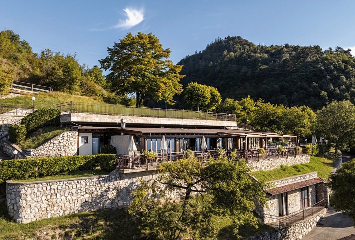 Hotel La Rotonda - Außenansicht Hotelrestaurant