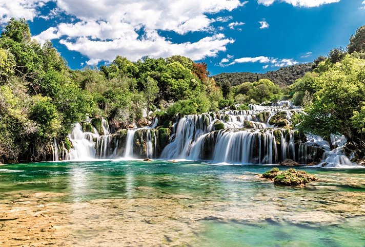 Blaue Reise Kroatien (Zadar) - Krka Wasserfälle