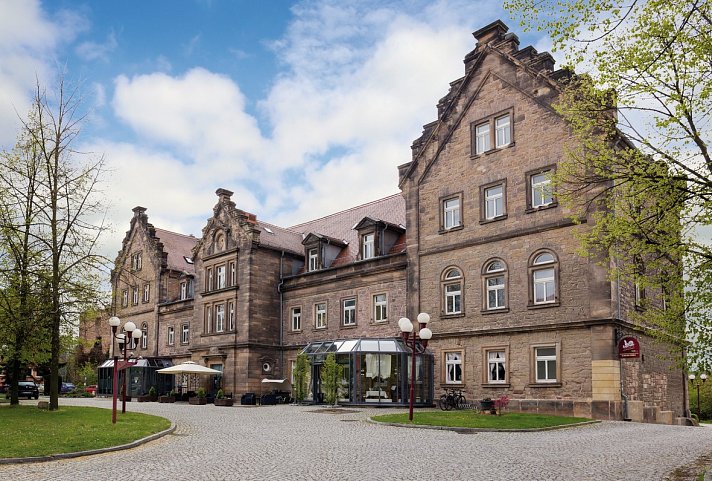 Hotel Himmelsscheibe & Hotel Schloss Nebra - Außenansicht Hotel Schloss Nebra